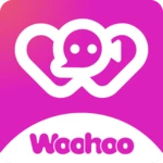 woohoo - live video chat android application logo